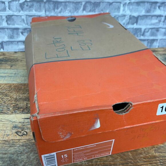 Nike Air Force 1 Premium Easter Egg 2006 Medium Mint 312945-371 Mens Size 15 - Picture 14 of 16